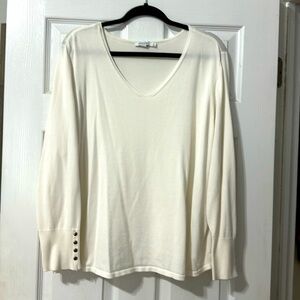 Chicos cream sweater